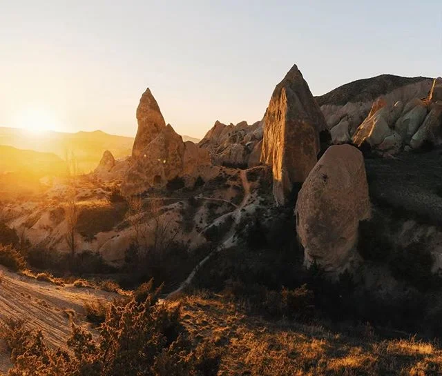 Park your car anywhere, walk a little bit further and you are surrounded by history and natural wonders in Cappadocia. #cappadocia
