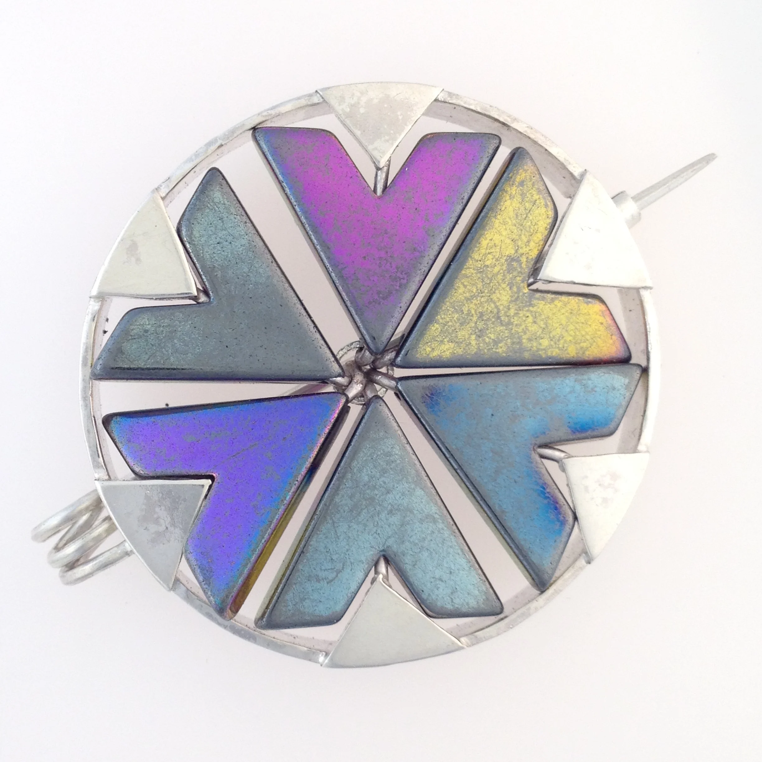 Chevron Brooch