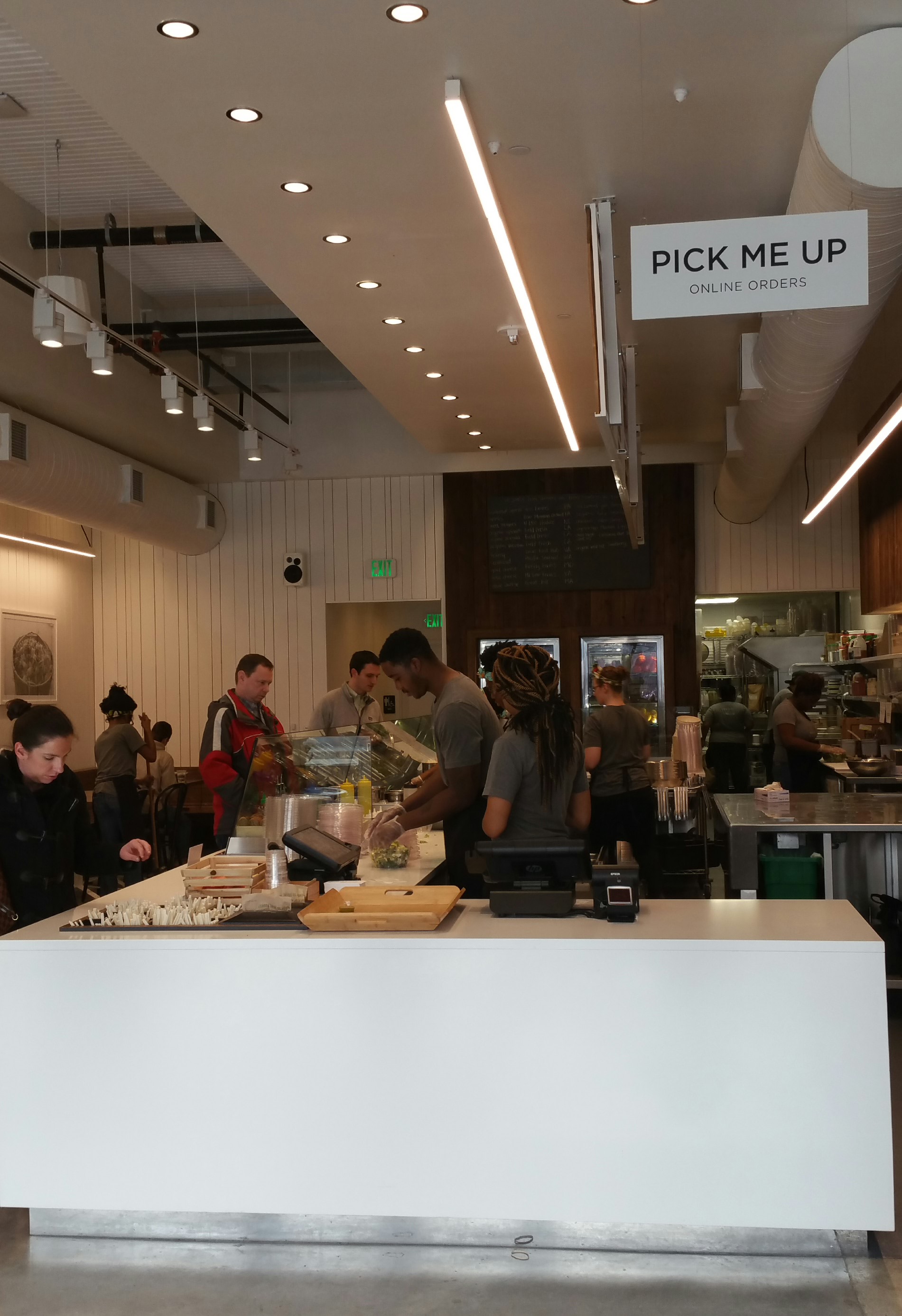 Salads made to order
