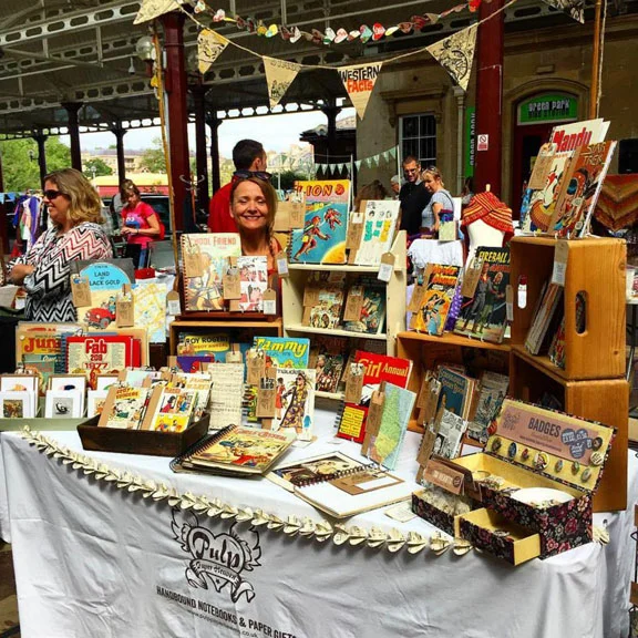 Susan Whitelock, Pulp Paper Heaven, Bath Artisan Market