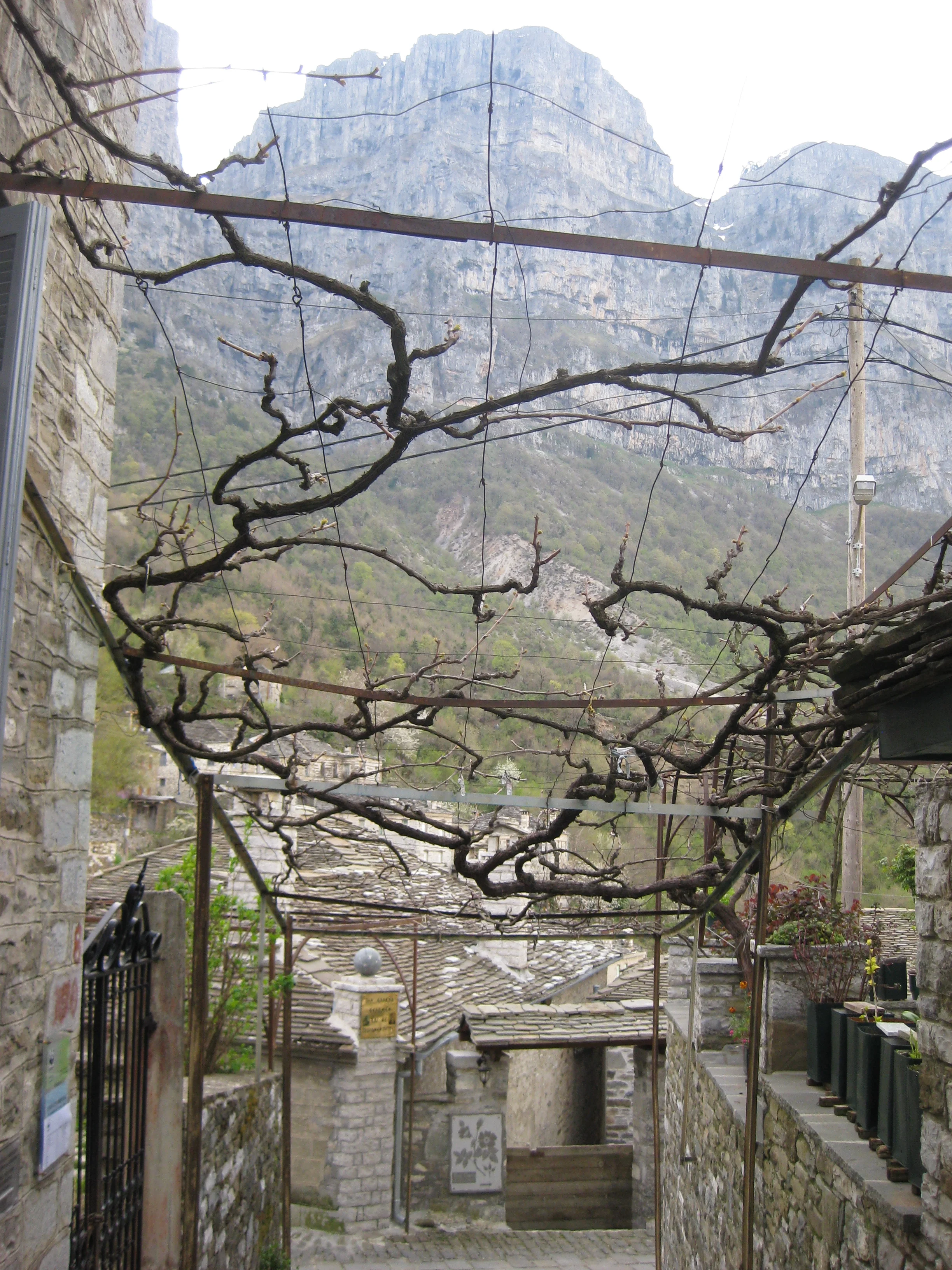 Papingo, the highest and last village