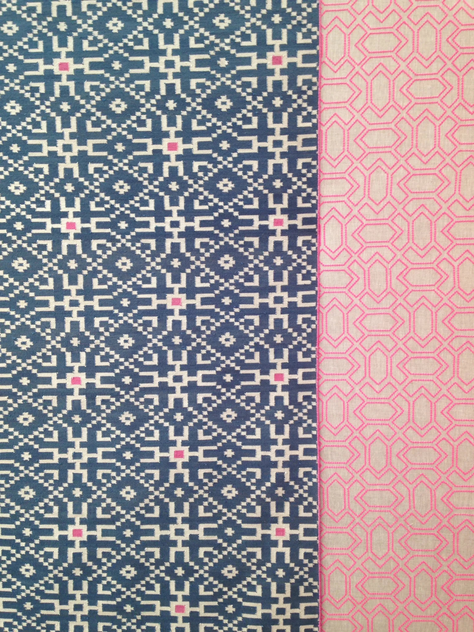 Wonderful Vanderhurd fabrics. May suggest to a current client with plans for a Mexican/Moroccan feel 