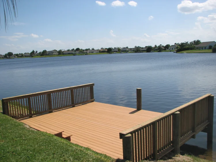 Dock construction project