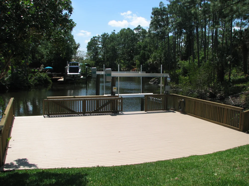 1500 square foot AZEK deck