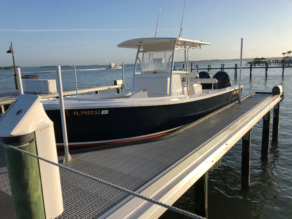 Custom waterfront construction project by Atlantic Seawall and Dock