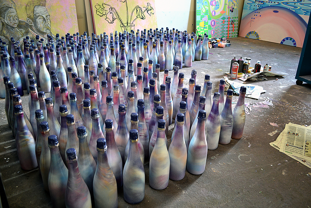 sweet dreams ali tareen bottle project spray paint in prague.jpg