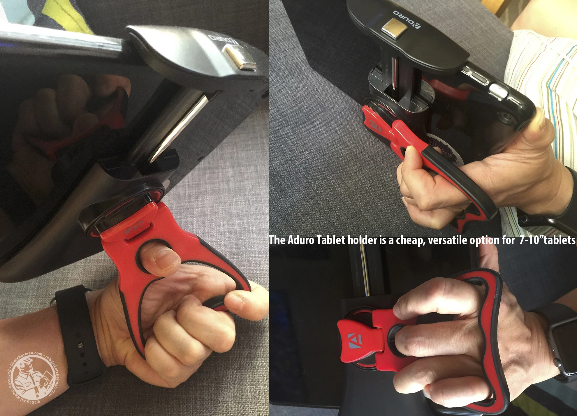 For those on a budget, here's an option for the 7-10" tablet category. (A little bulky though!)