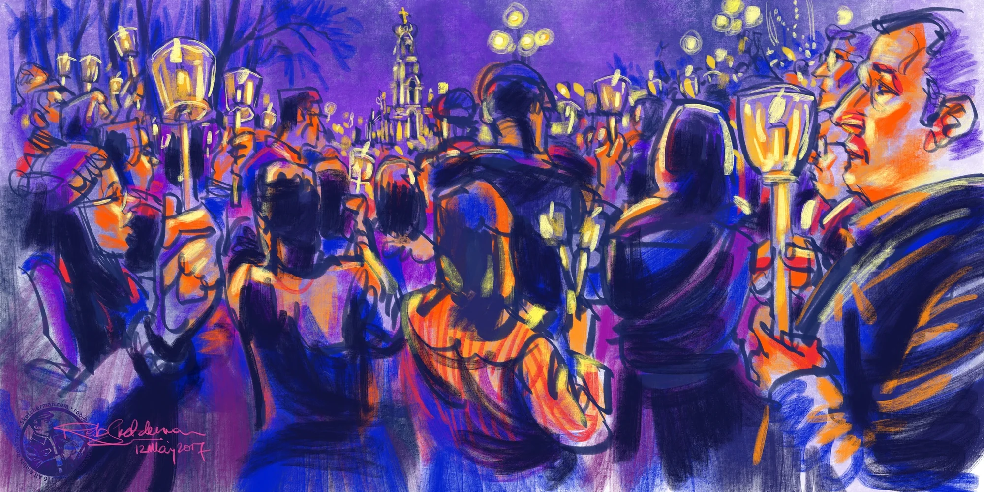 Portugal_2017-Candelight Mass-Sketcherman.jpg