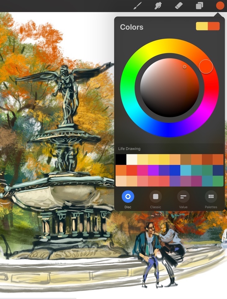 Learn how to mix colors and create your own palettes.