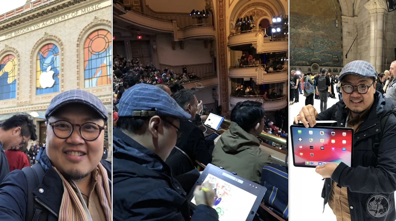 After many years of following events like these online, it was such a thrill to be invited to experience an Apple launch, live!