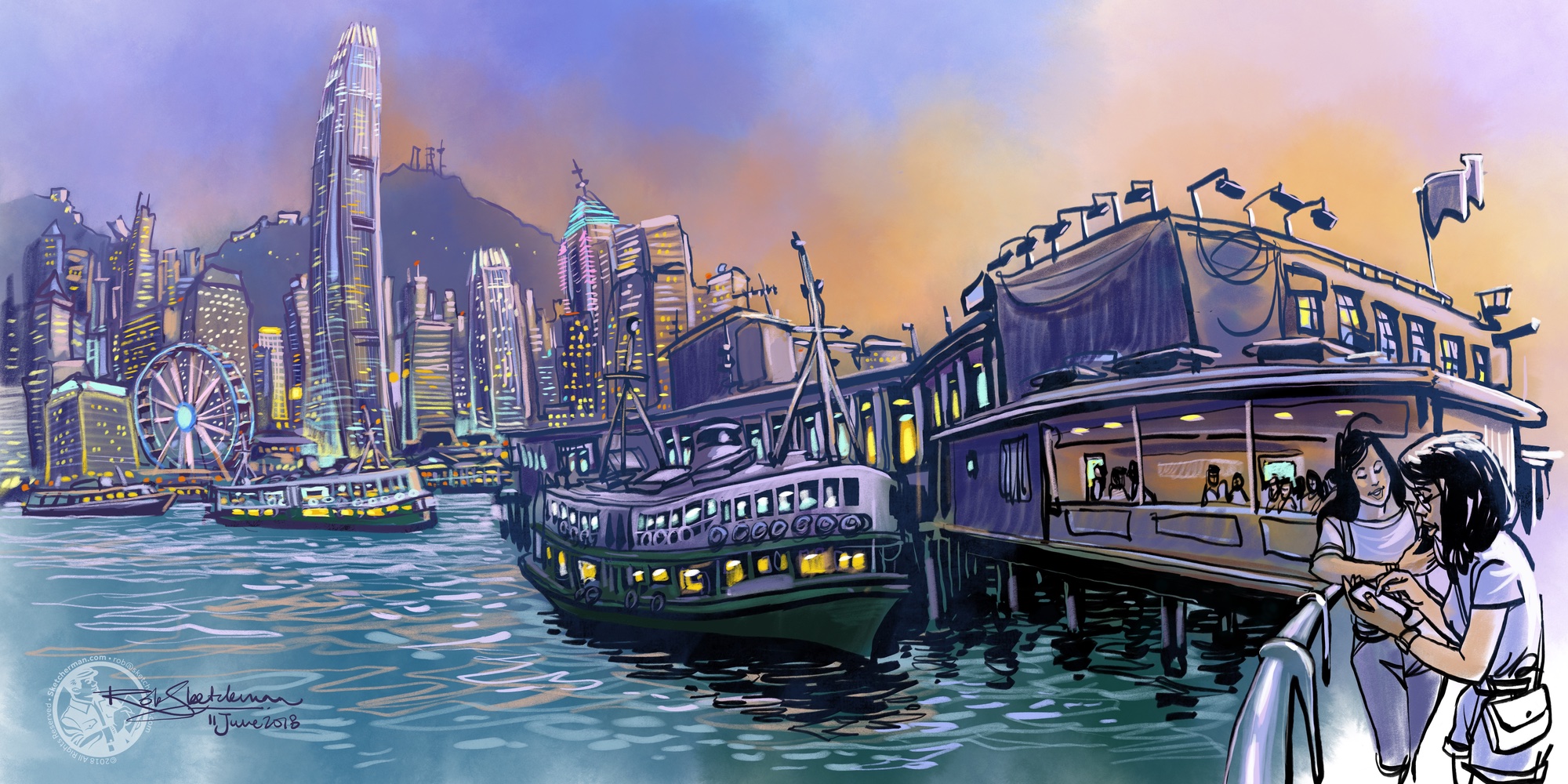 Star_Ferry-City_Lights-Sketcherman.jpg