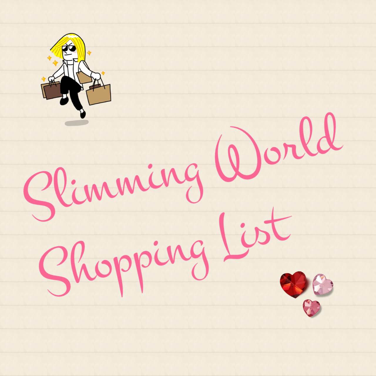 The ultimate, printable generic slimming world shopping list