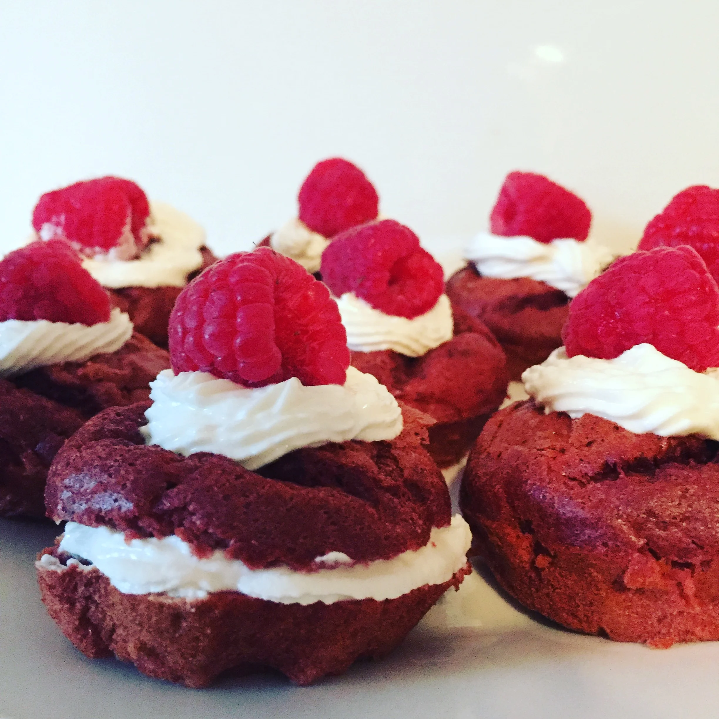 Red Velvet Cupcakes with quark icing (Only 1.5 syns each)