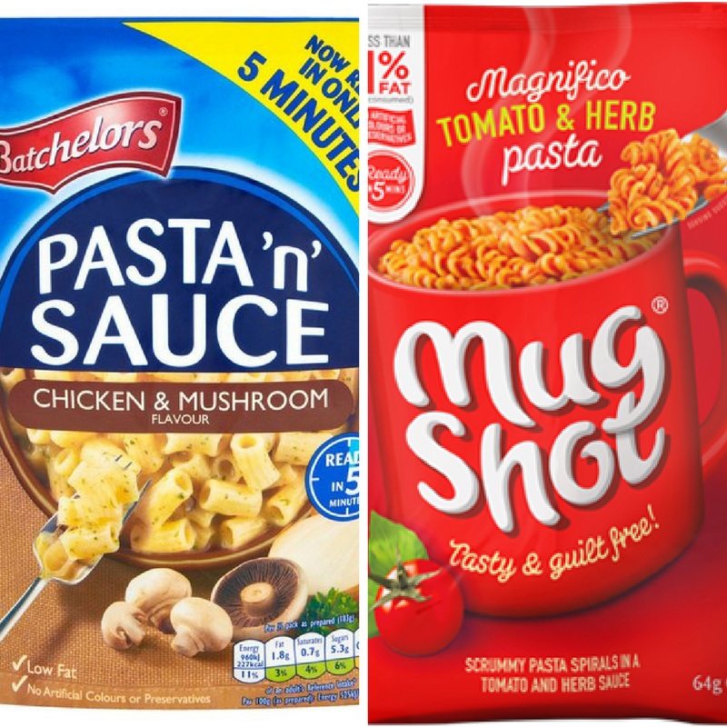  Mugshots / Batchelors Pasta no longer free on Slimming World - New Syn Values