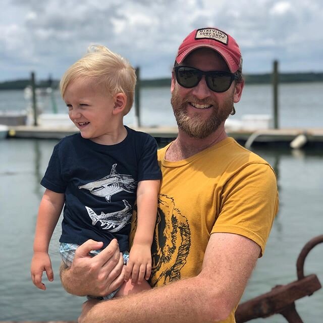 Happy Father&rsquo;s Day! We love you @brianontheroad and all that you do for our family. 💕 Andros definitely inherited your adventurous spirit and the explorer genes, and I am so happy that you two get to share lots of adventures together. Thanks f