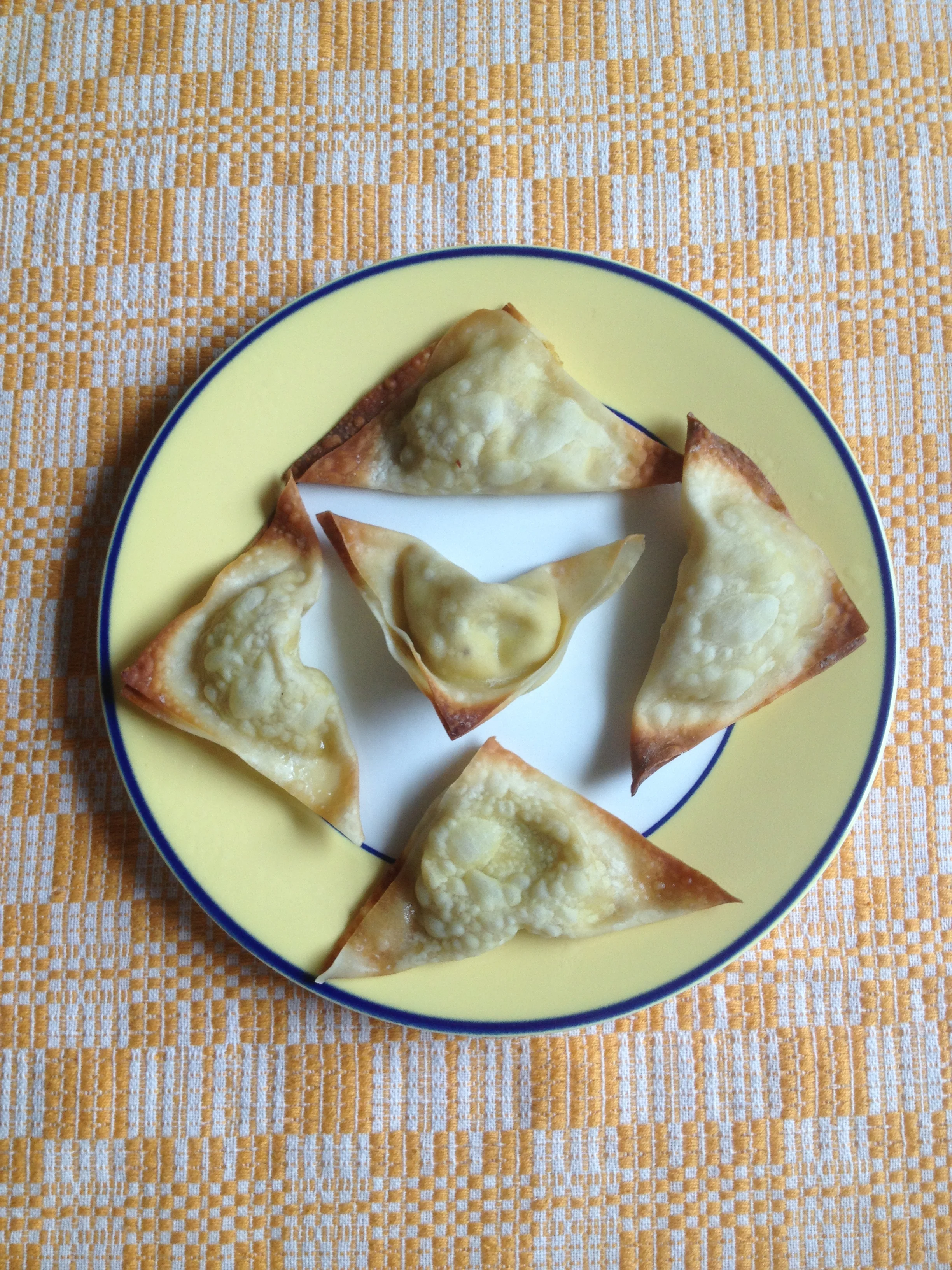 From Joan's Kitchen: Vegan Baked Wontons