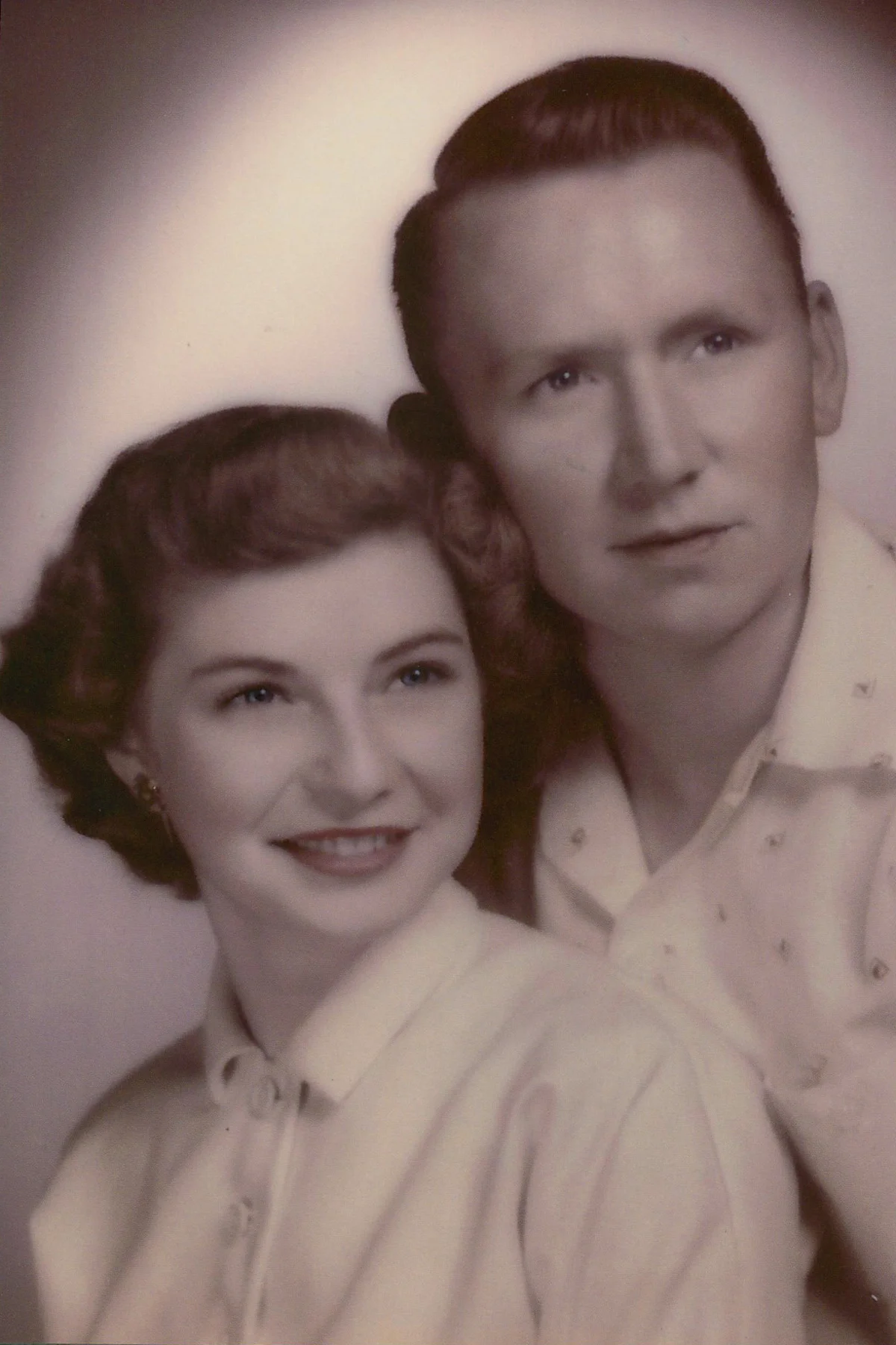 Gerald and Sadie Hardin in June 1953.