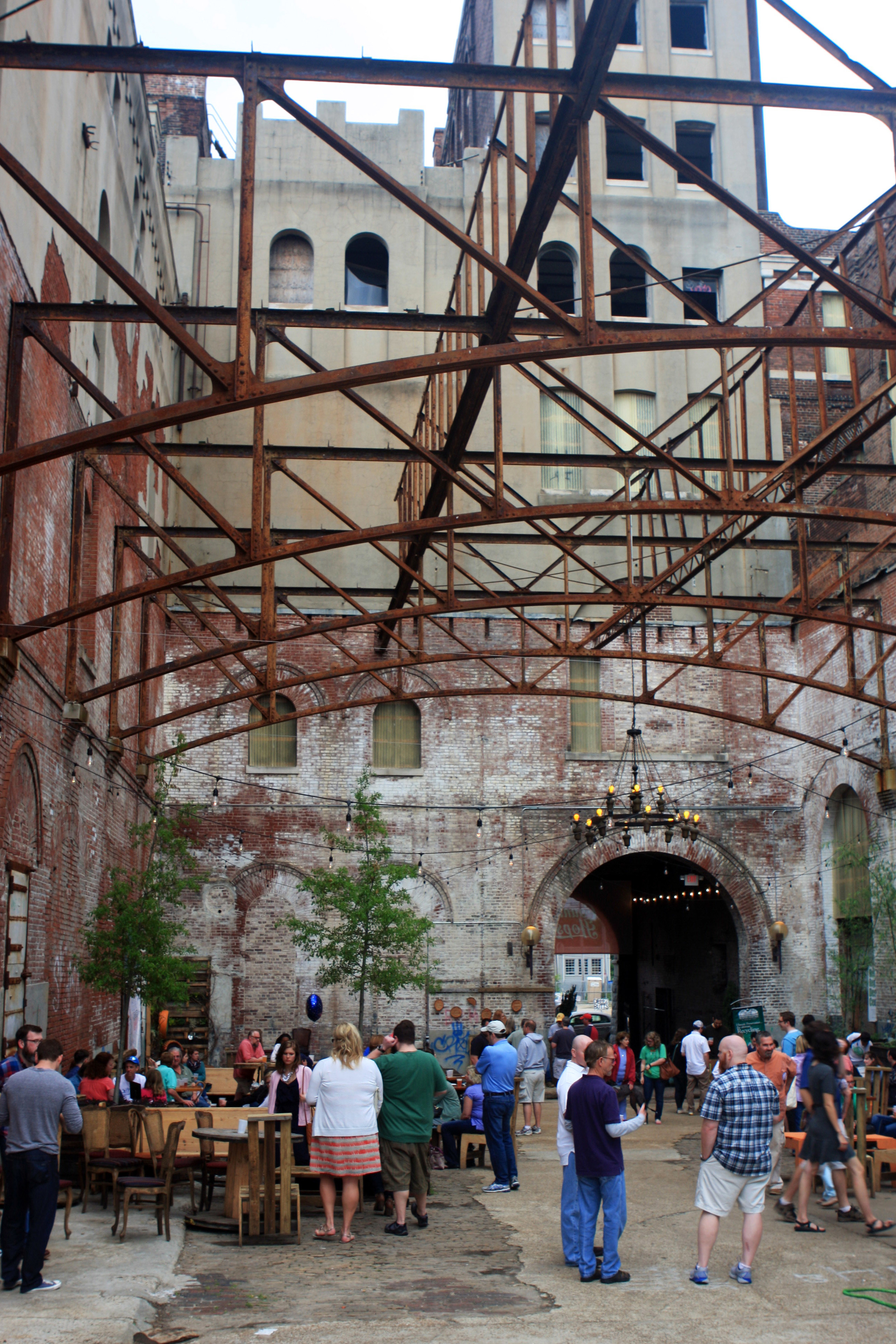 a tour of the historic tennessee brewery — Gerald & Joan