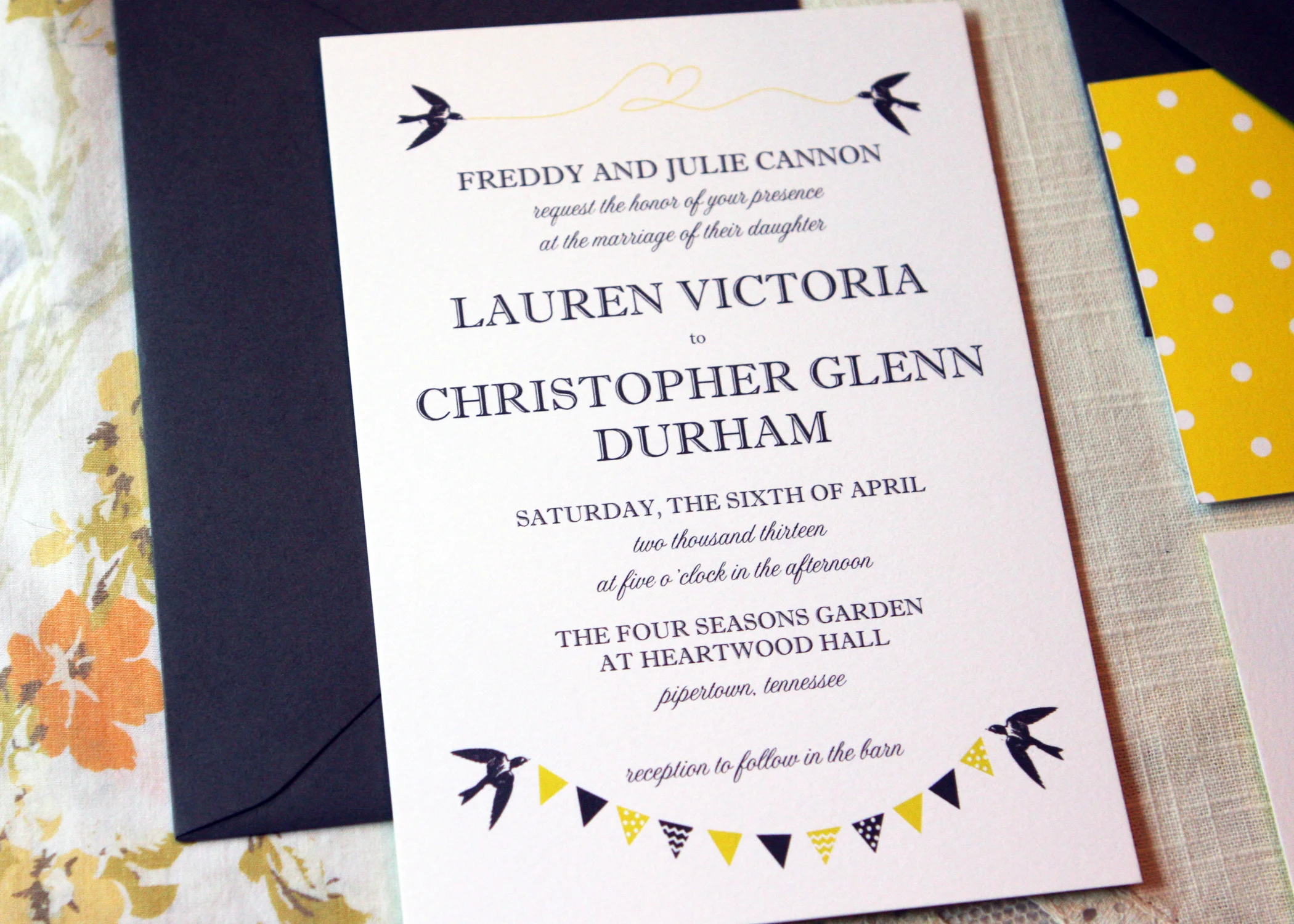 Lauren Invitation