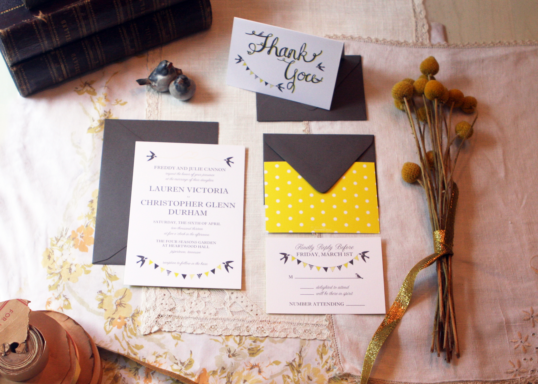 Lauren Invitation Suite