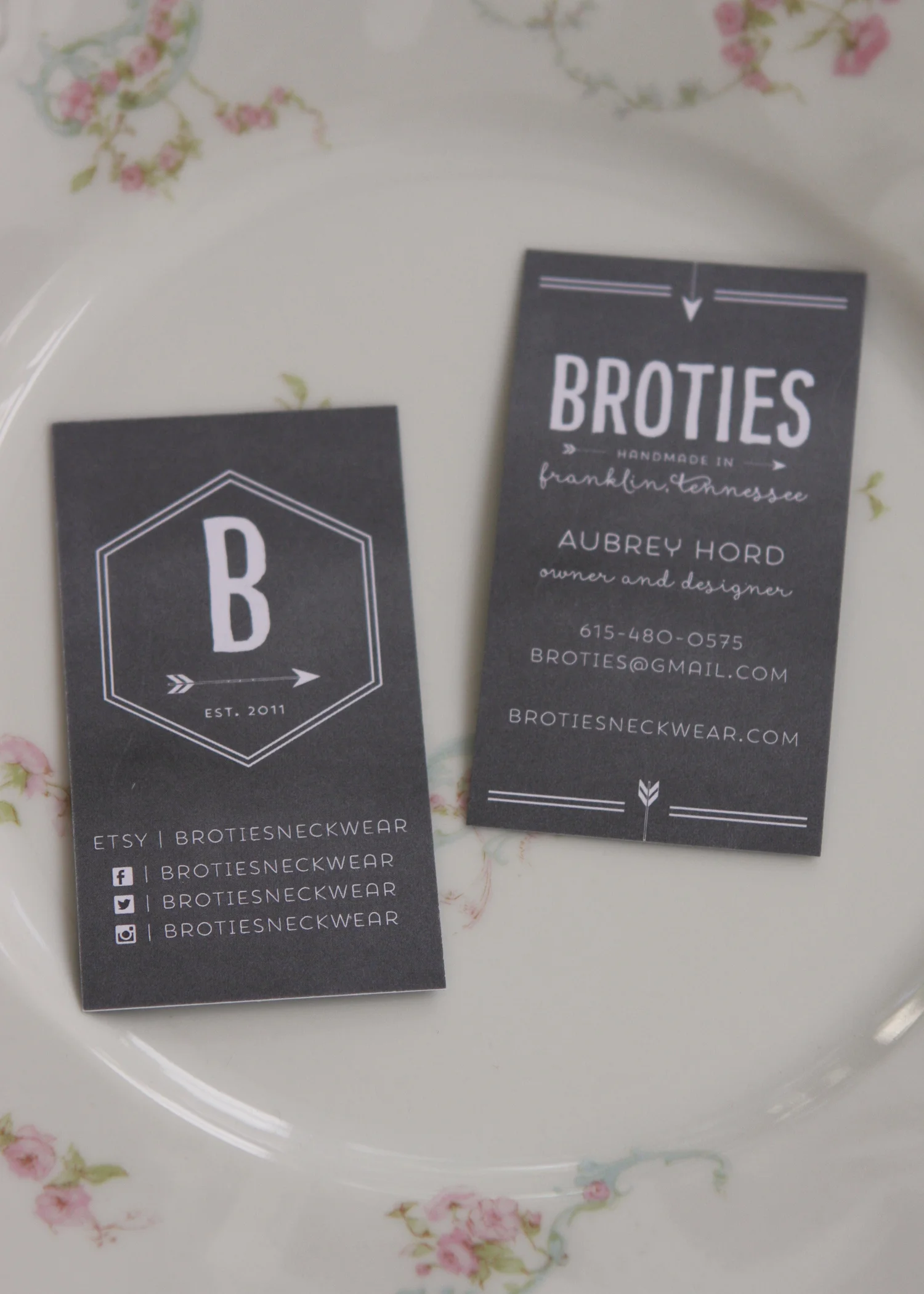 BroTies Business Card