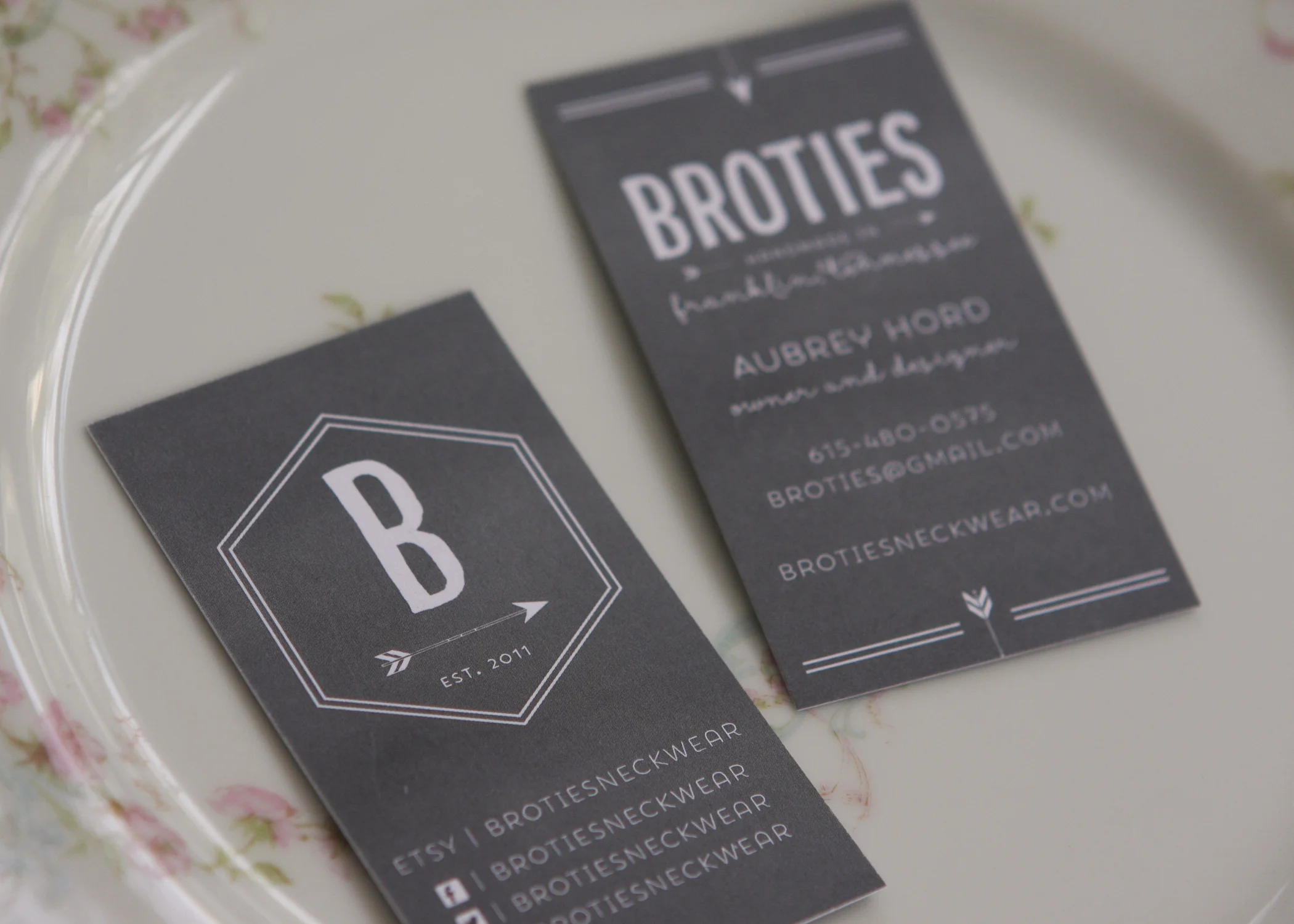 BroTies Business Card