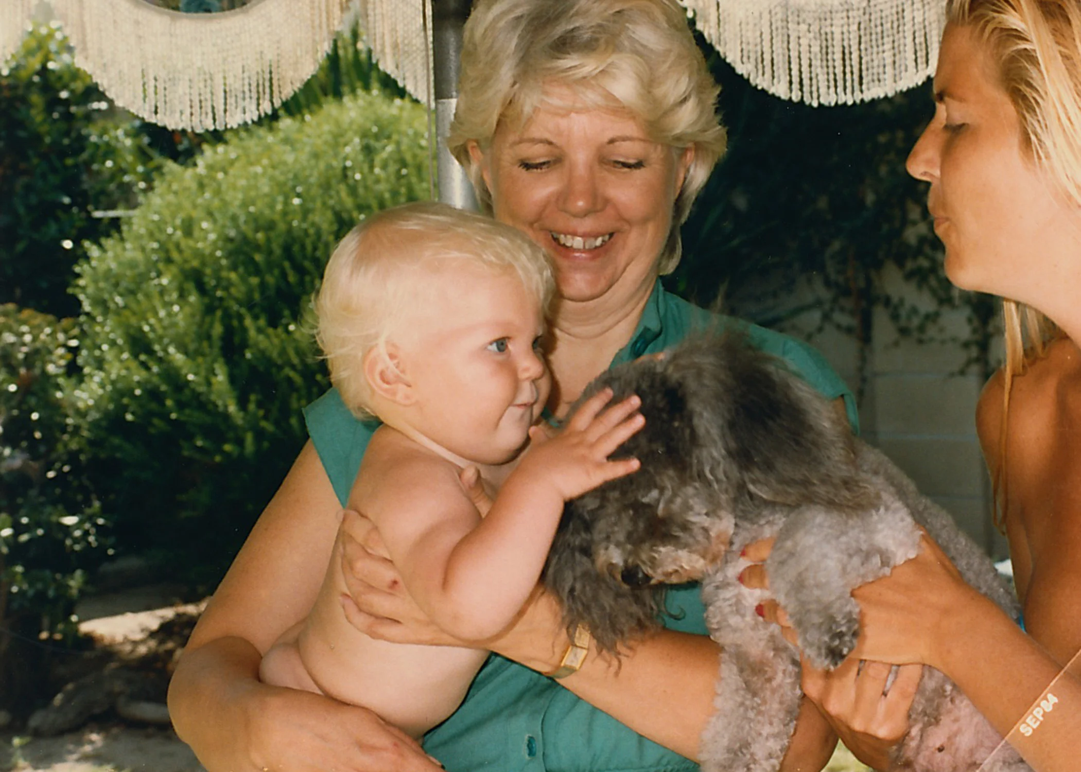 Me and my grandma Joan and my mother Julie.