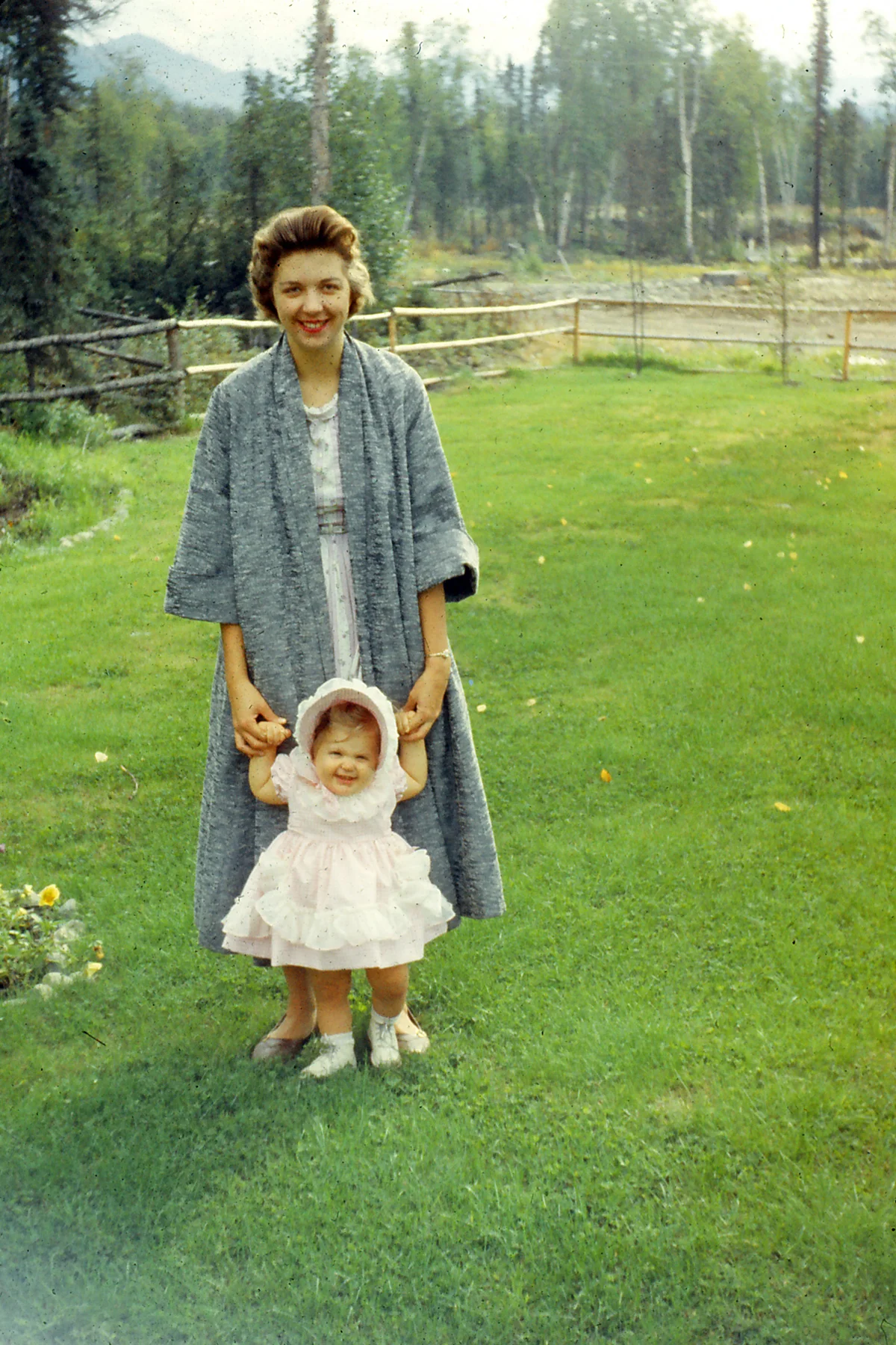 My mother Julie and grandmother Joan.