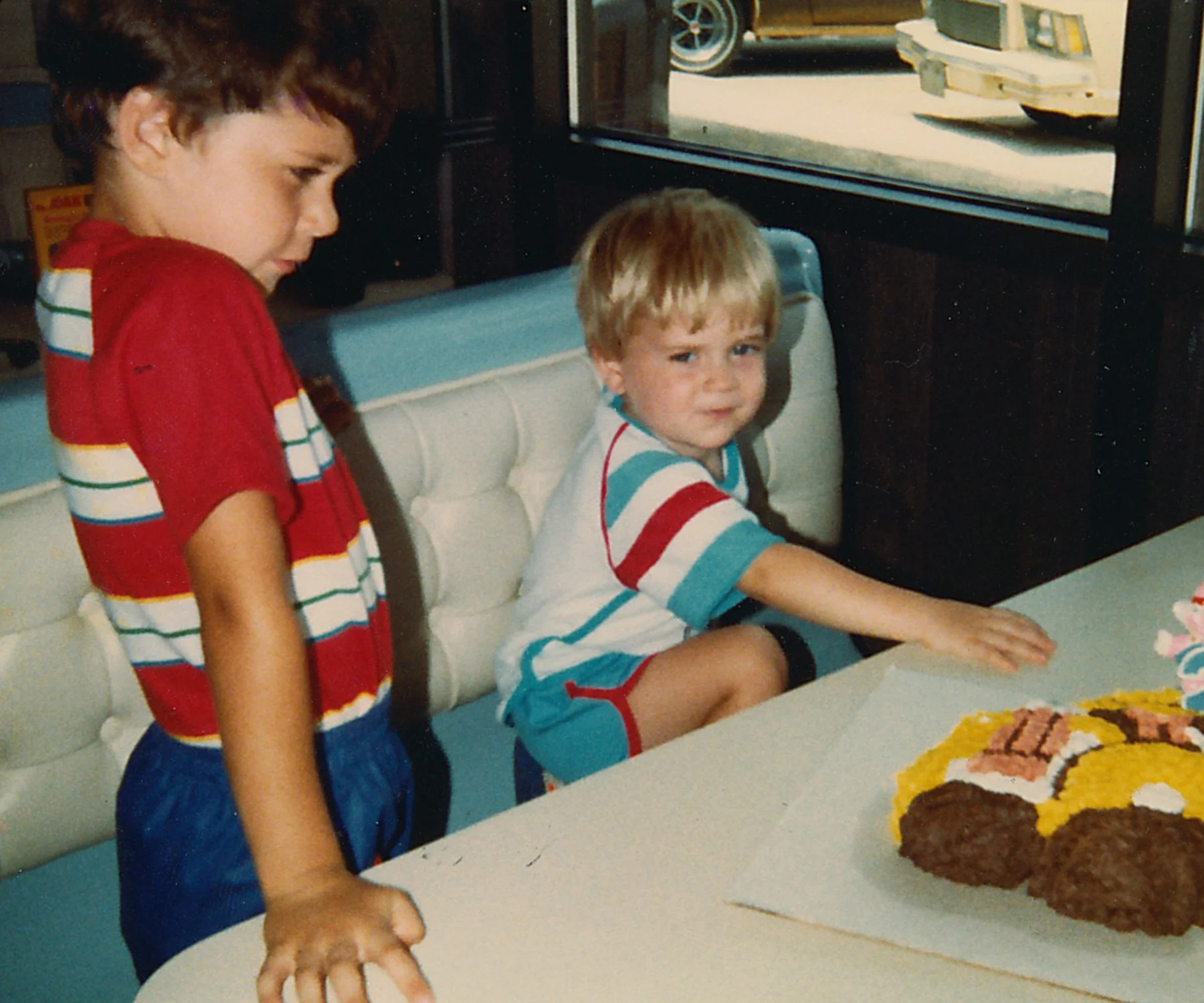 Jonathan's second birthday. 