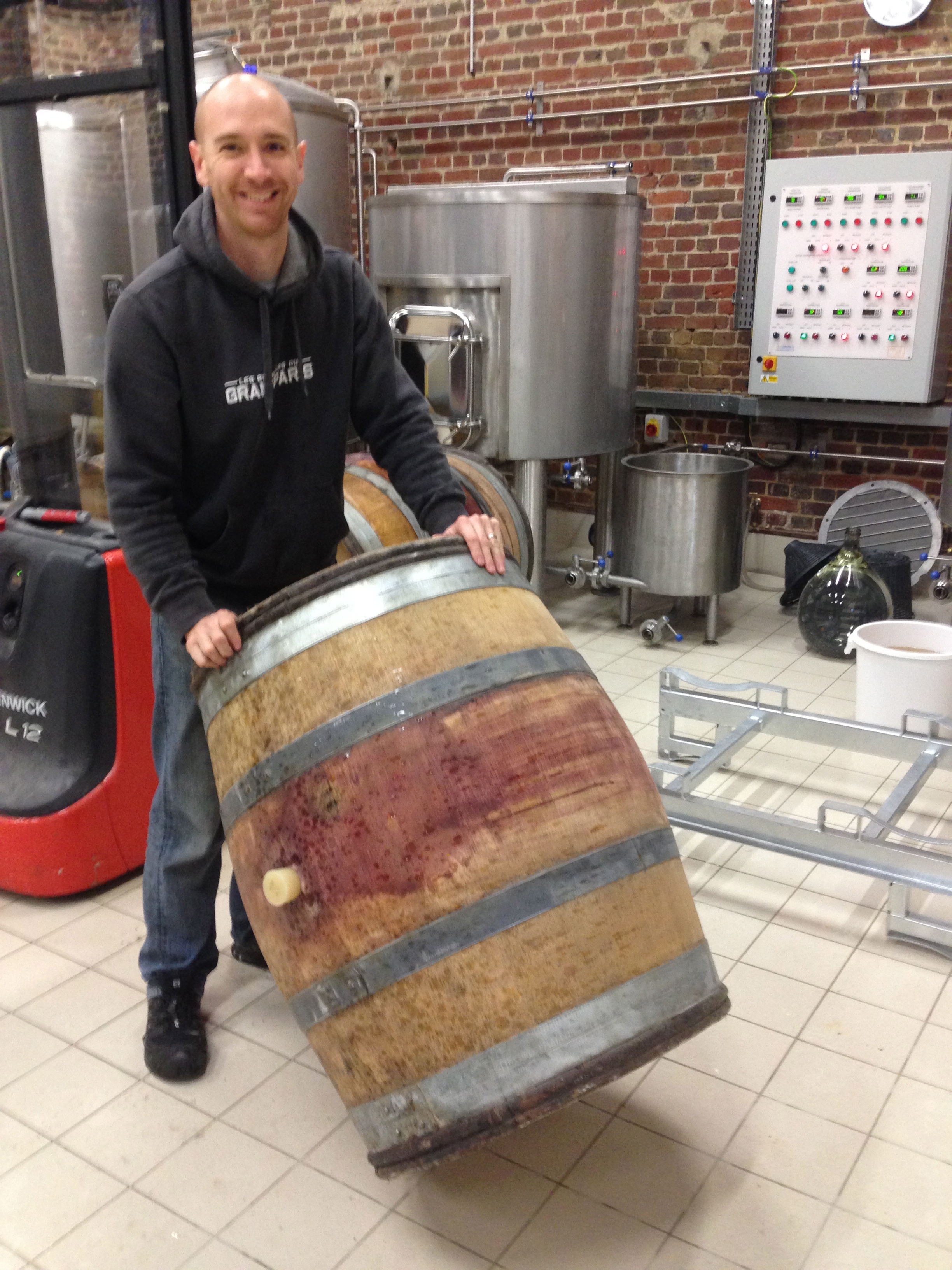January 2016 - Anthony acquiring barrel rolling skills