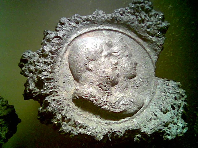   Image of a Lava medallion from the artist, Ilana Halperin's public library.  