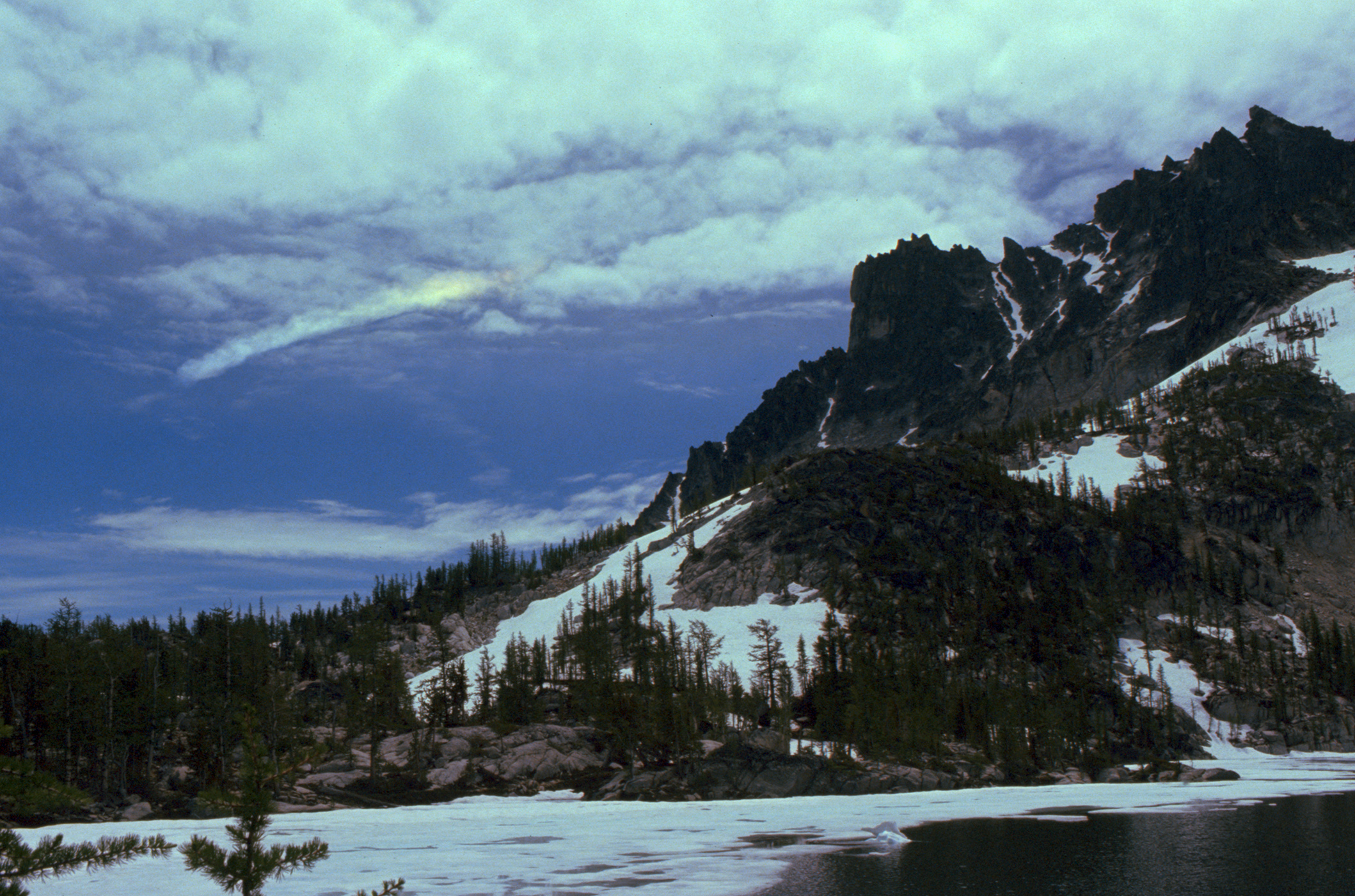 Rainbow over Leprechaun Lake