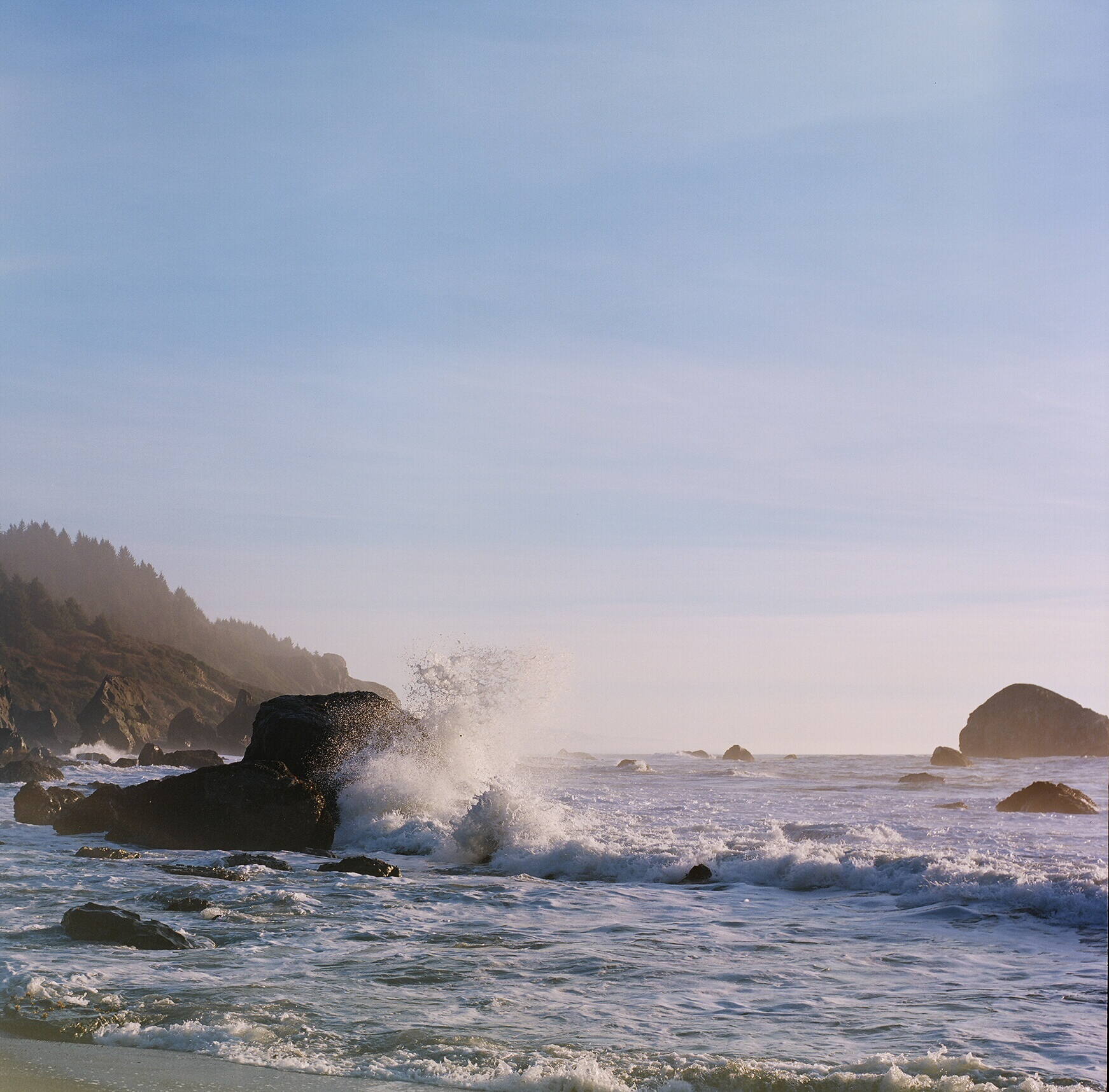 Waves Crash
