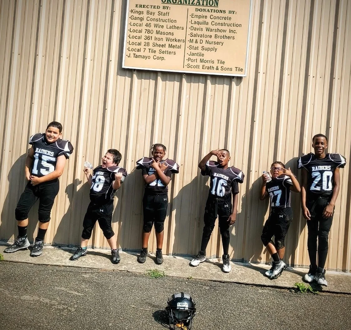 A few of our raiders in Kings Bay. 

#raidernation #raiders4life #baysideraiders #football #raiderfootball #kingsbay #brooklyn #queensfootball #brooklynfootball #nycfootball
