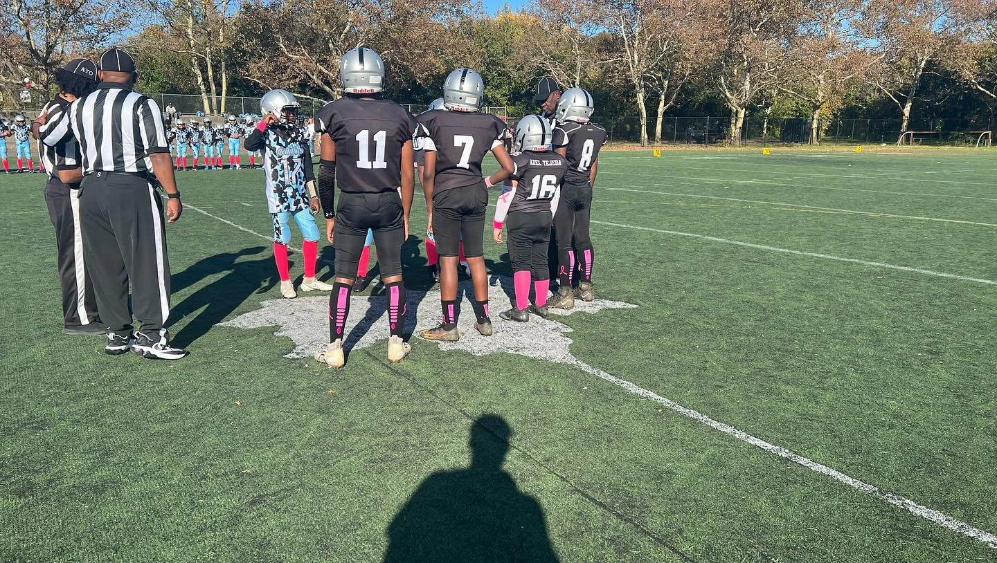 HOMECOMING 2023

It&rsquo;s a celebration!!

merchandise for sale, food, and of course a few Raider game. 

#baysideraiders #kissenapark #raidernation #raiders #queensfootball #kissenafootball #nycfootball #raiders4life