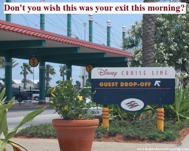 Disney Cruise Line terminal at Port Canaveral in Florida.