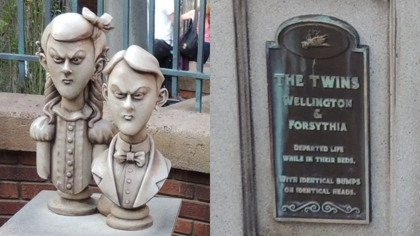 “ DEPARTED LIFE WHILE IN THEIR BEDS, WITH IDENTICAL BUMPS ON THEIR HEADS .”