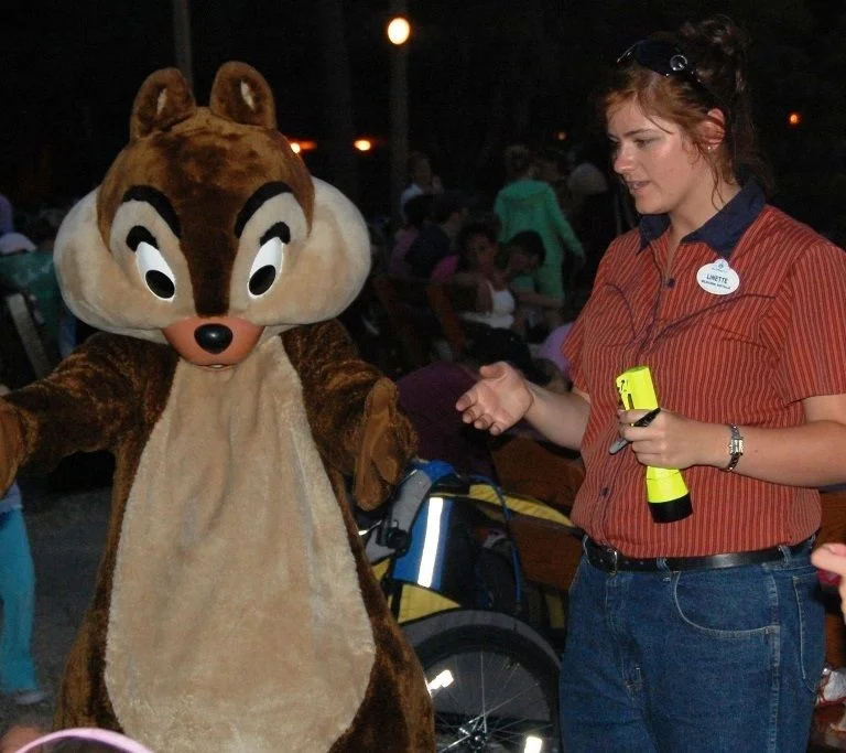 Free Disney Character Meet-And-Greet - Chip 'n Dale's Campfire Sing-A-Long at Disney World.