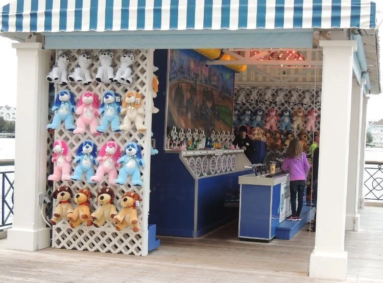 On of the midway games at Disney's Boardwalk - Disneyworld.