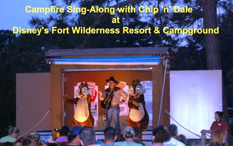 Chip 'N Dale's Campfire Sing-A-Long: o acampamento com Tico e Teco