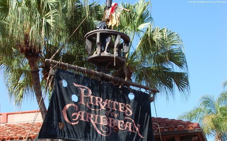 Where to find Disney Pirates at Disney World