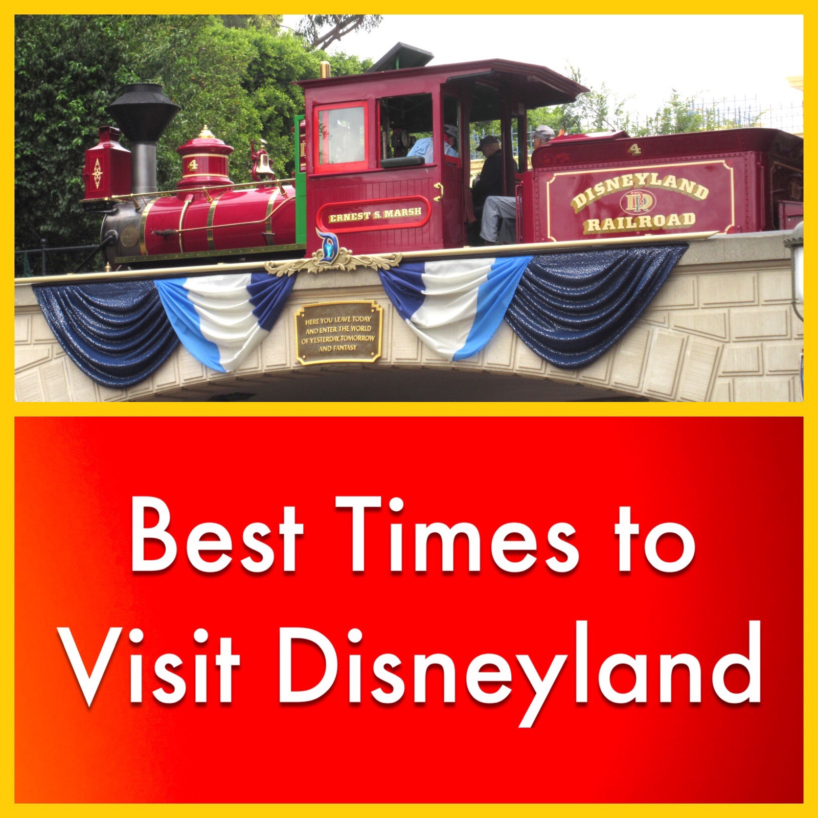 Disneyland Best Days To Visit Chart