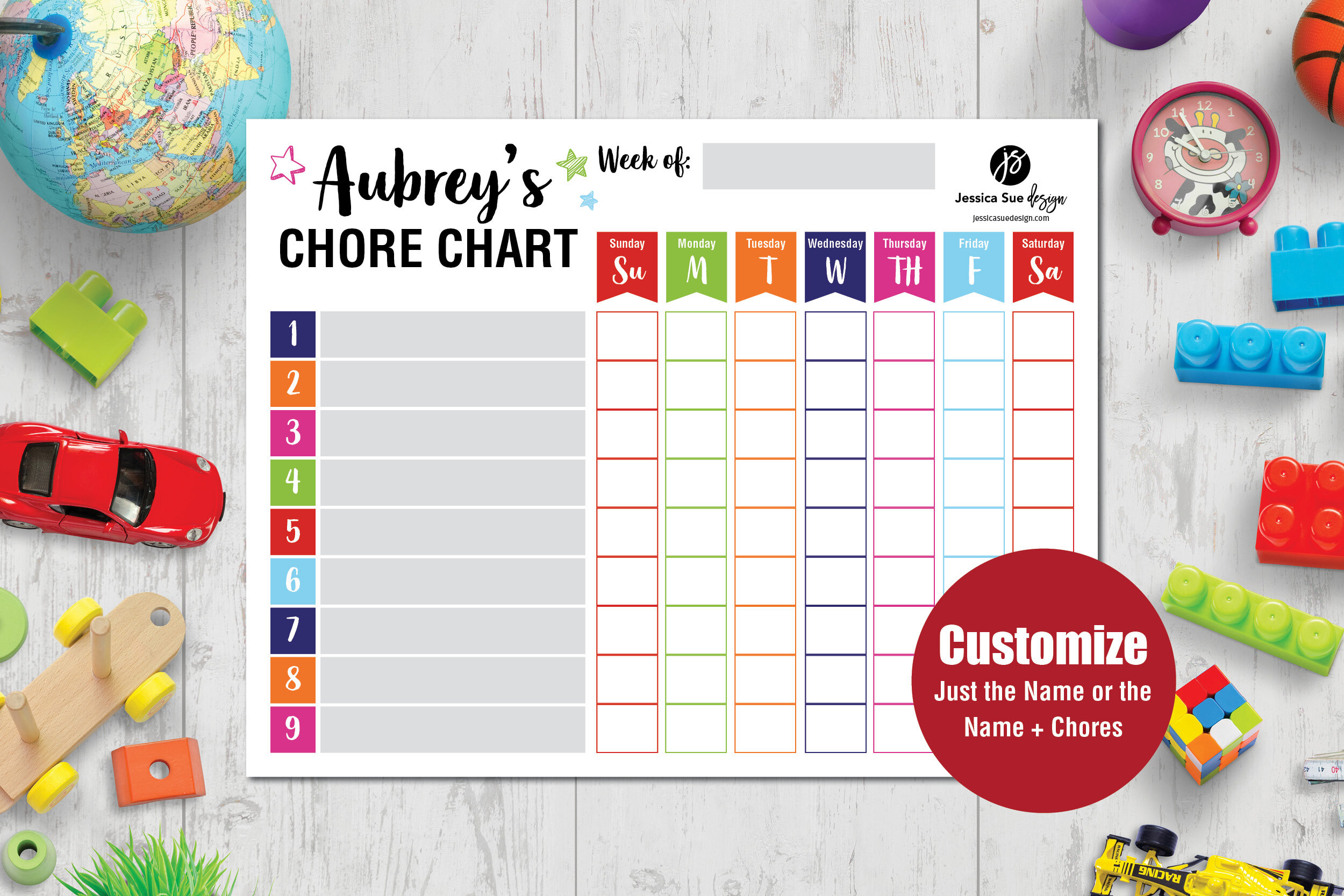 Covid-19 Chore Chart