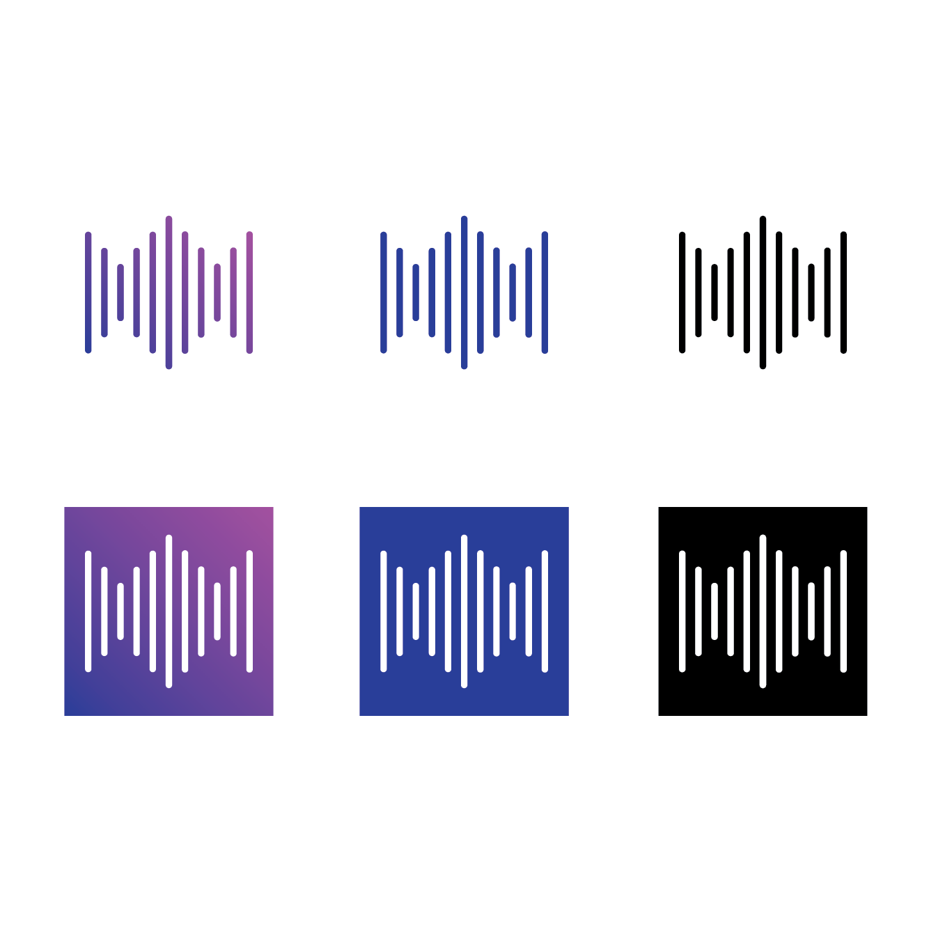 Lang Audio icon color scheme