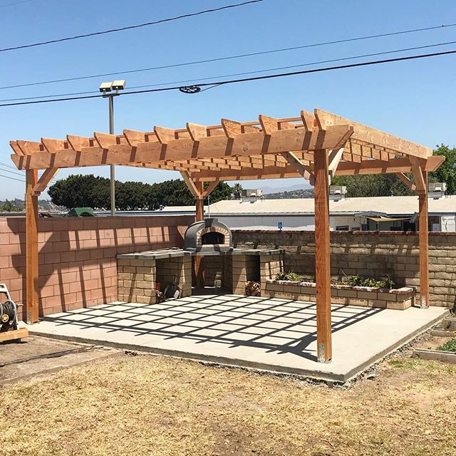 Sometimes I channel my younger self and frame things; joist walking skills have deteriorated. #dougfir #pergola #shade #venturacounty