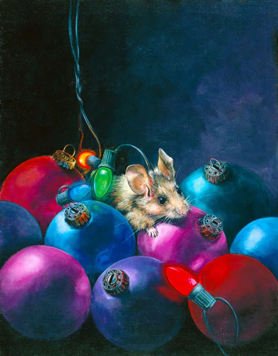 NOT A CREATURE WAS STIRRING - original sold