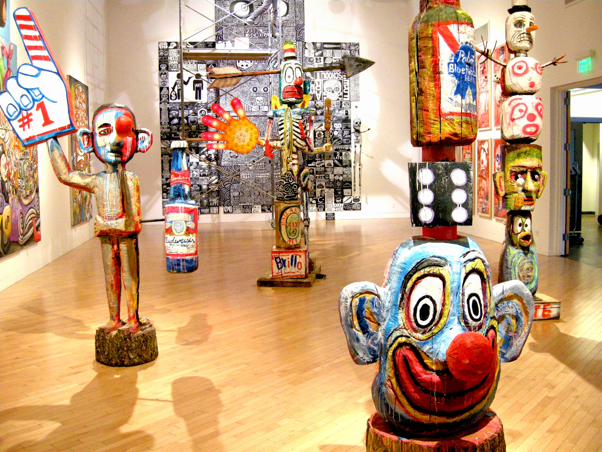 Installation view Holter Museum of Art