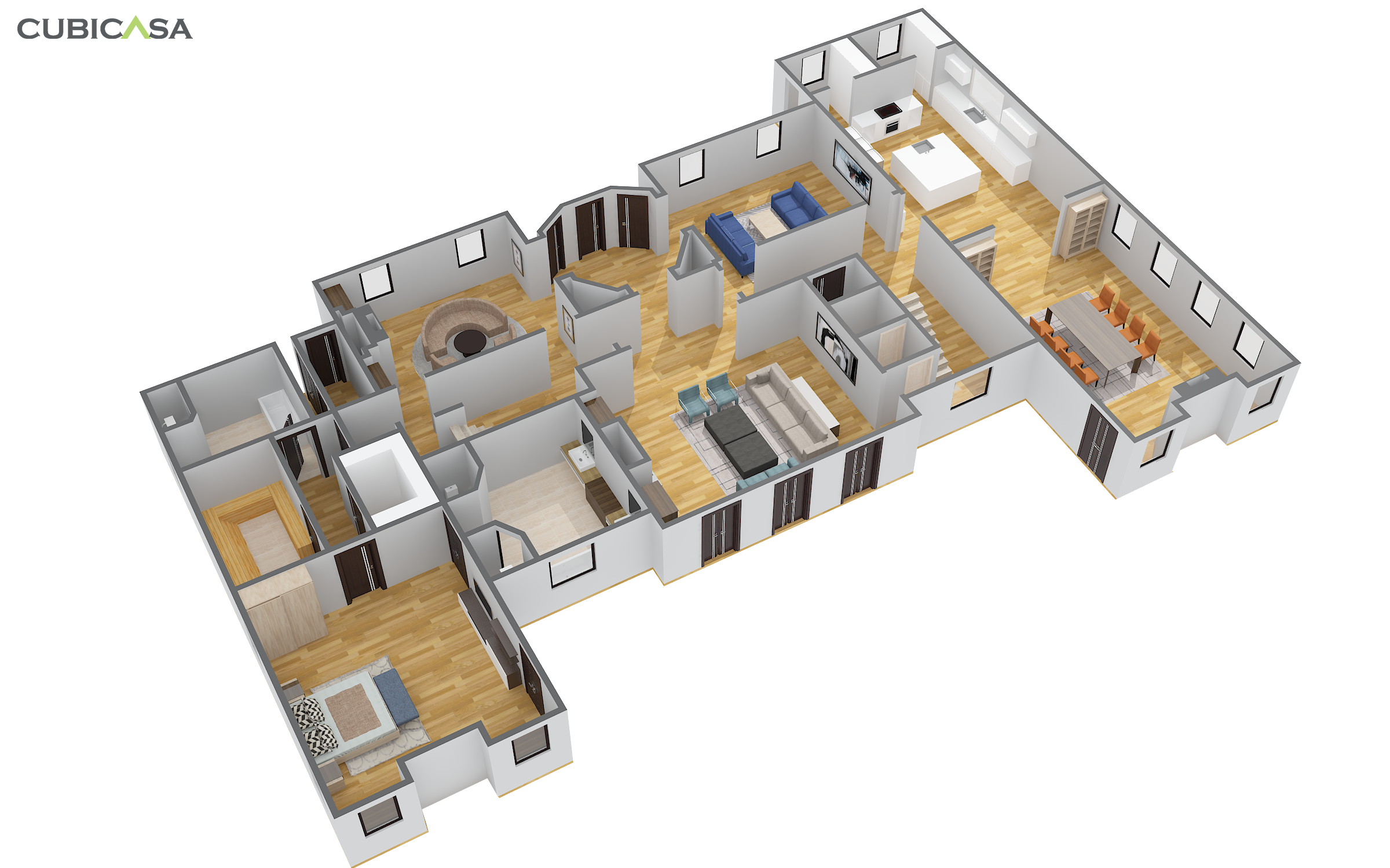 208-Main-3D Premium-Furnished-Top-Perspective-We Get Around CubiCasa Luxury+Residential+Real+Estate+Example.png