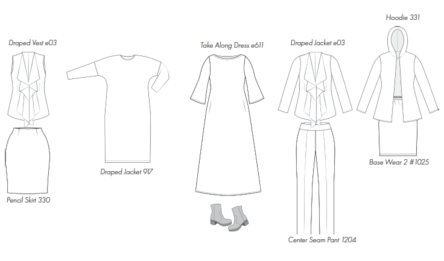 Fall/winter capsule wardrobe