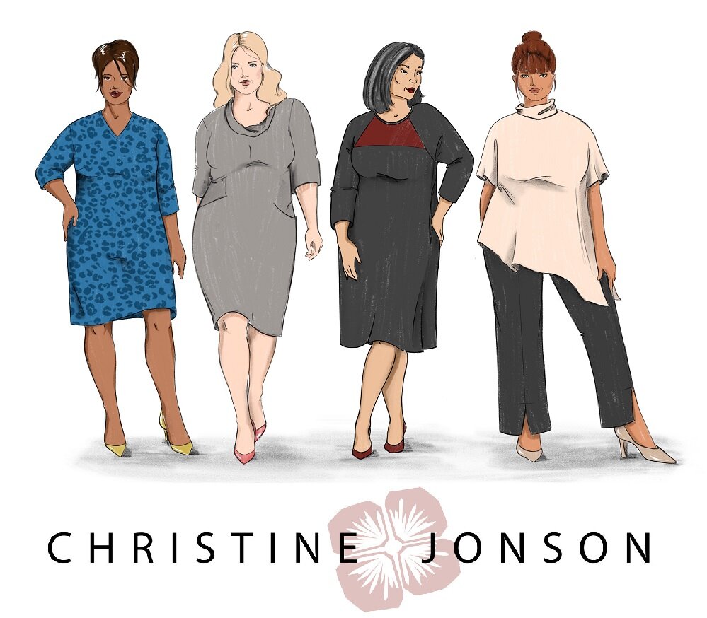 CJP +Plus Collection — Christine Jonson Sewing Patterns